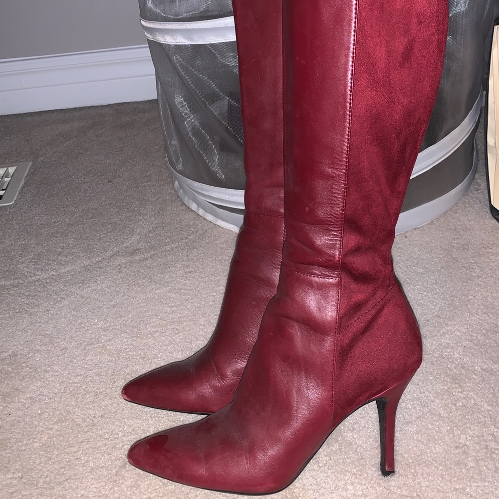 Sexy red boots